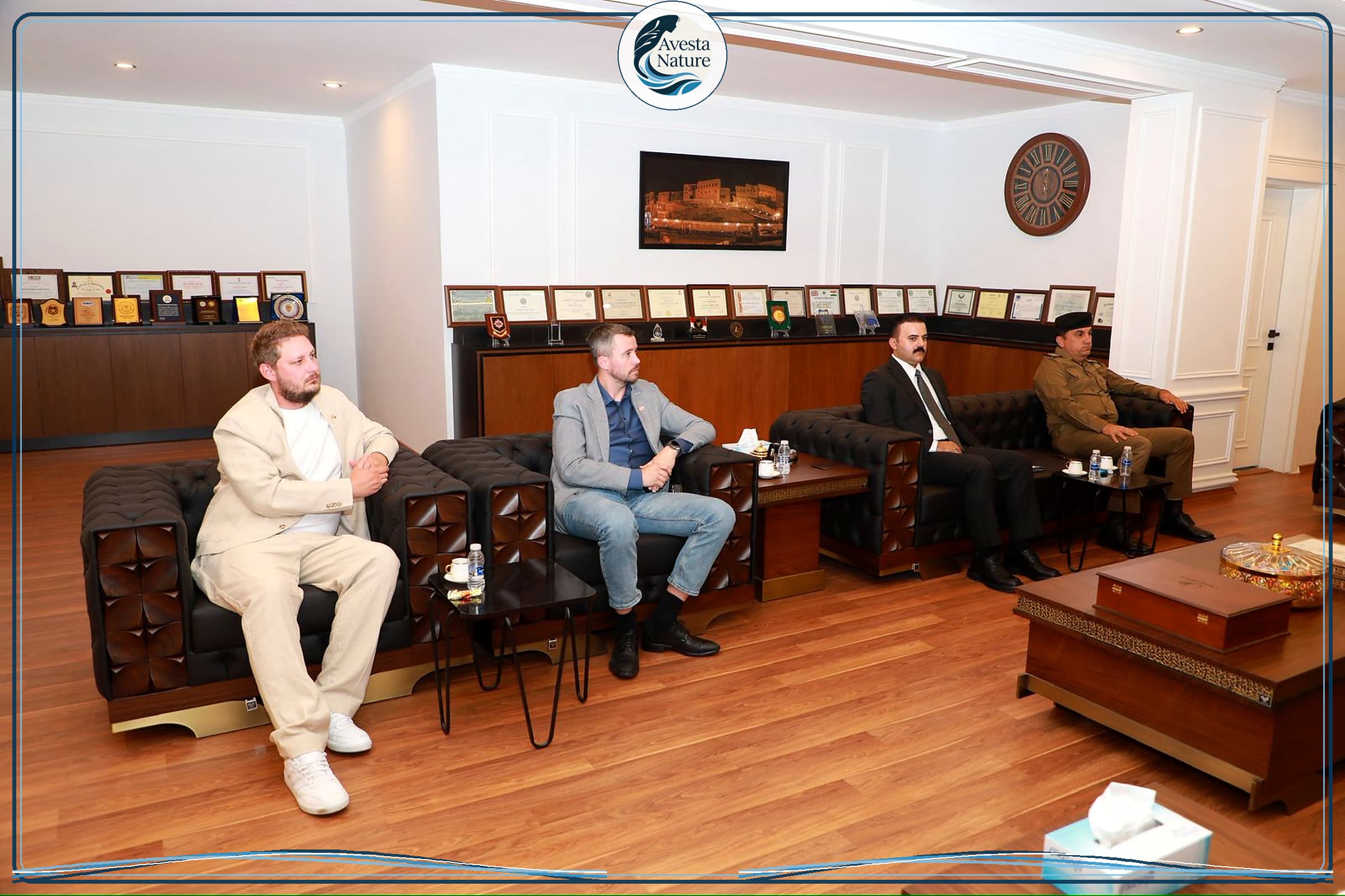 Cover photograph for Slovak Delegation Visit to the General Directorate of Civil Defense